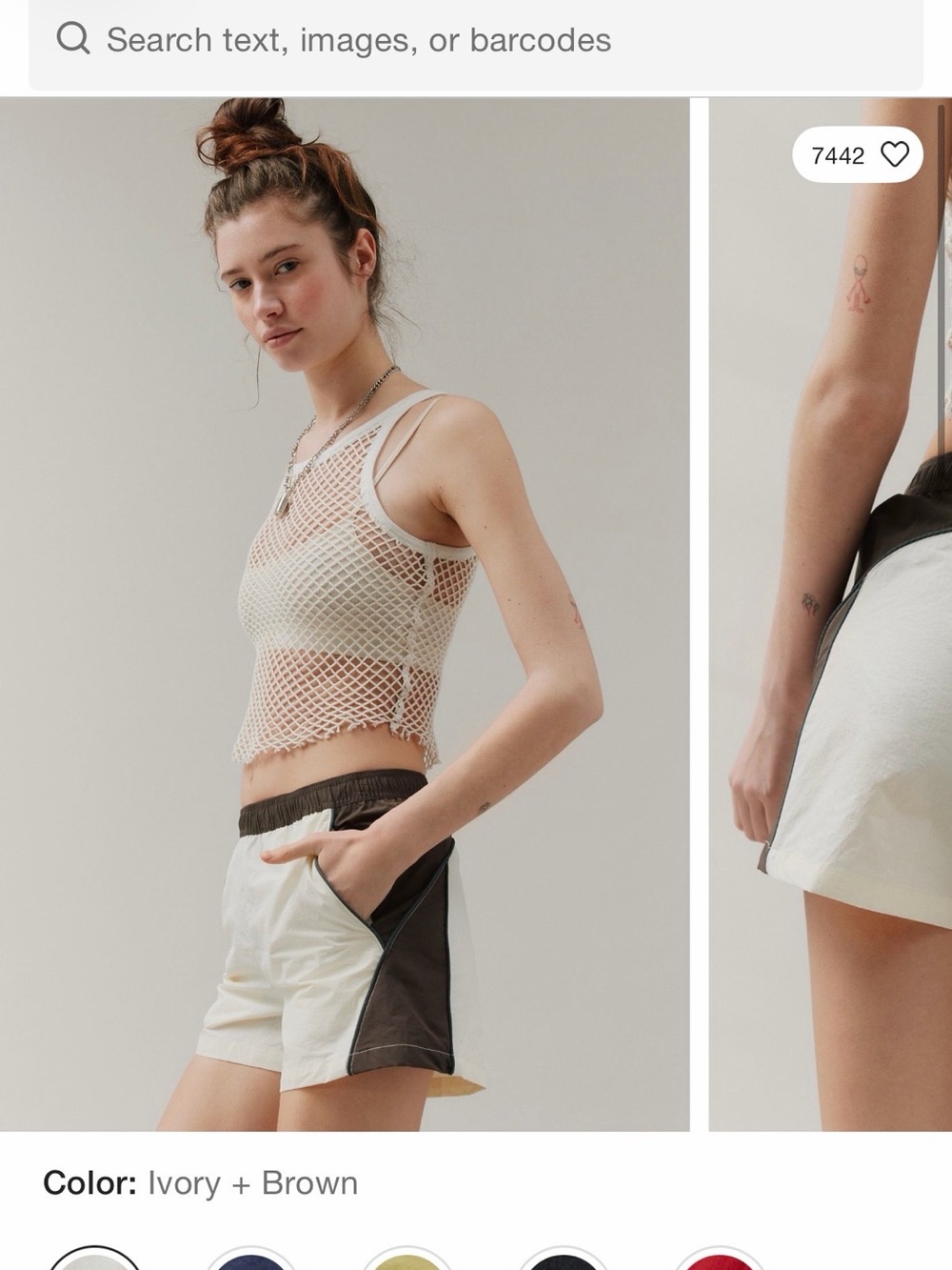 BDG Jess Track shorts